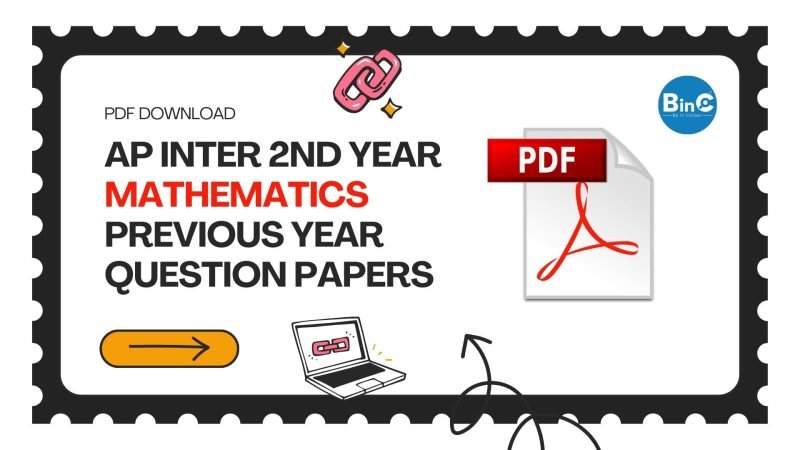 Download AP Inter 2nd Year Mathematics previous year question papers (2006–2025) in PDF, JPG & Word format. Free AP Intermediate Maths .