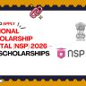 National Scholarship Portal (NSP) 2026 – All Scholarships List