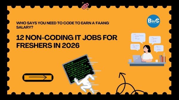non coding it jobs for freshers 2026 india salary 6 to 18 lpa no programming needed data analyst business analyst ui ux designer qa tester technical writer salesforce admin top companies