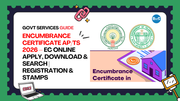 Encumbrance Certificate AP/TS 2026 – EC Online Apply, Download