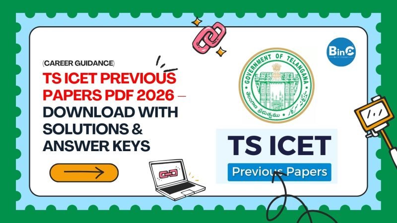 TS ICET Previous Papers PDF 2026 – Solutions & Answer Keys