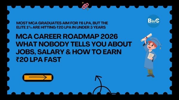 mca career roadmap 2026 year by year plan 10 high paying career paths salary 4 to 45 lpa software developer data scientist cloud engineer full stack developer cybersecurity devops ai ml engineer government it jobs after mca india how to earn 20 lpa fast
