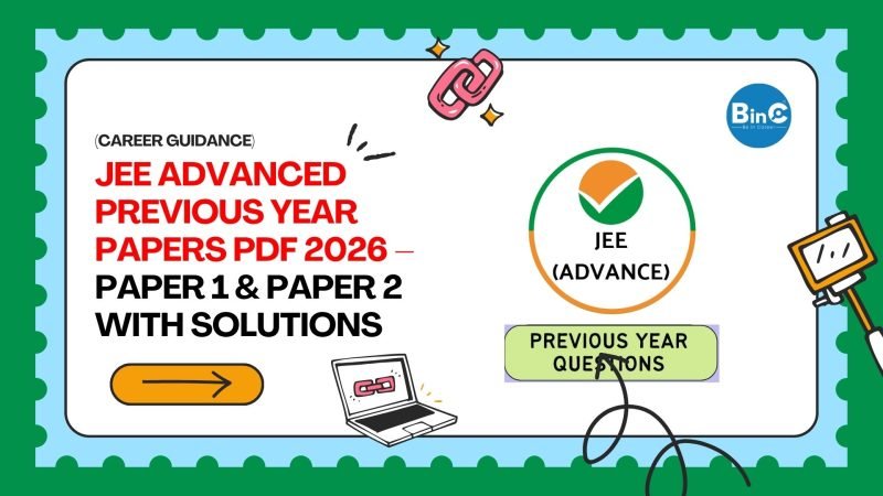 JEE Advanced Previous Year Papers PDF 2026 – with Solutions