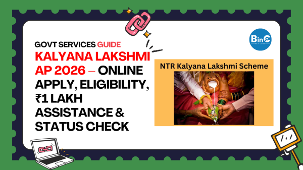 Kalyana Lakshmi AP 2026 – Online Apply, Eligibility, ₹1 Lakh Assistance & Status Check