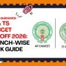 AP & TS EAMCET Cutoff 2026: Branch-wise Rank Guide