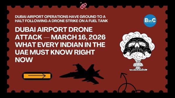 dubai airport drone attack march 16 2026 flights suspended indians uae arrested social media kerala flights turned back air india emirates flight cancellation helpline madad portal
