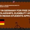 Indian student applying to study in Germany for free 2026 — DAAD scholarship APS certificate blocked account and visa guide