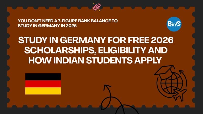 Indian student applying to study in Germany for free 2026 — DAAD scholarship APS certificate blocked account and visa guide