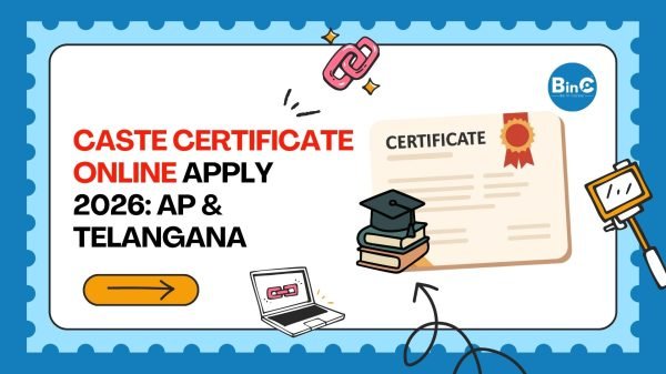 Caste Certificate Online Apply 2026: AP & Telangana