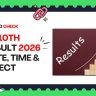 AP SSC Result 2026 ఇంకా రాలేది — April 25 date false అని AP Govt చెప్పింది. bse.ap.gov.in లో check చేయి. Roll number, name wise, SMS WhatsApp