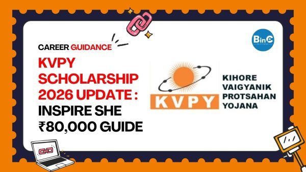 KVPY Scholarship 2026 Update: INSPIRE SHE ₹80,000 Guide