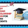 Study Abroad Scholarships 2026 for Indian Students
