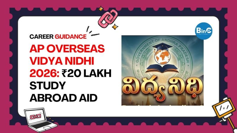 AP Overseas Vidya Nidhi 2026: ₹20 Lakh Study Abroad Aid