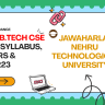 JNTU B.Tech CSE 2026: Syllabus, Papers & R20/R23