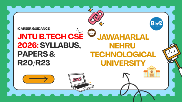 JNTU B.Tech CSE 2026: Syllabus, Papers & R20/R23