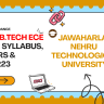 JNTU B.Tech ECE 2026: Syllabus, Papers & R20/R23