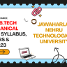 JNTU B.Tech Mechanical 2026: Syllabus, Papers R20/R23