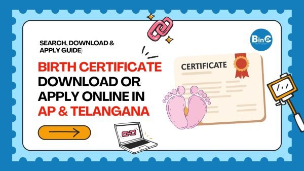 Birth Certificate Download or Apply Online in AP & Telangana