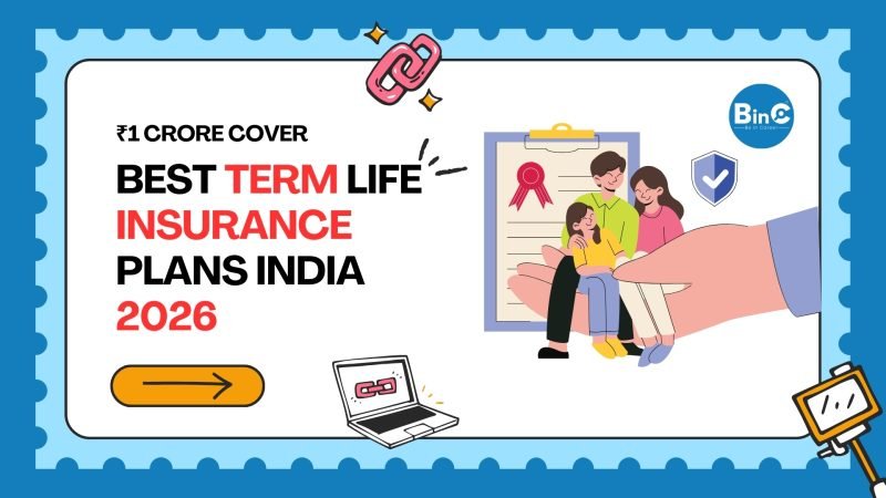 Best term life insurance plans India 2026 – HDFC Life ₹500/mo, Max Life 99.51% CSR, LIC Tech Term. ₹1 crore cover compared.
