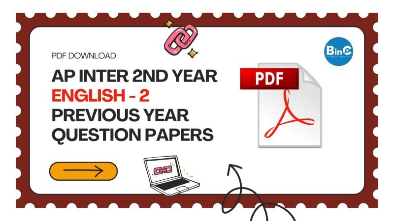 AP Inter 2nd Year English Paper-2 Previous Papers