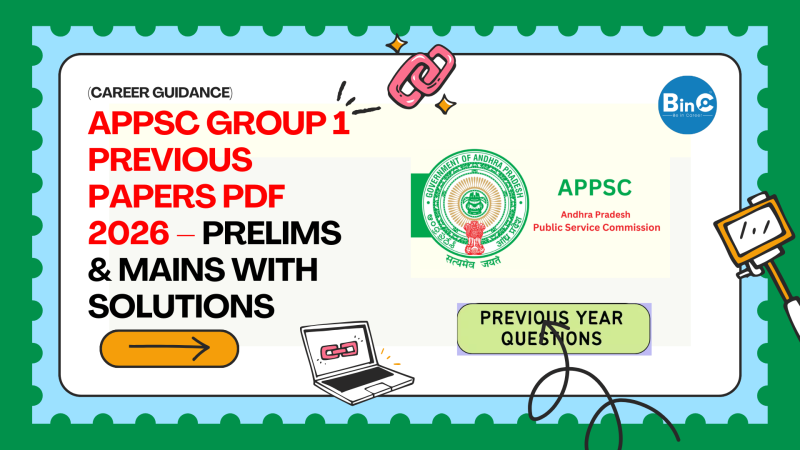 APPSC Group 1 Previous Papers PDF 2026 – Prelims & Mains with Solutions
