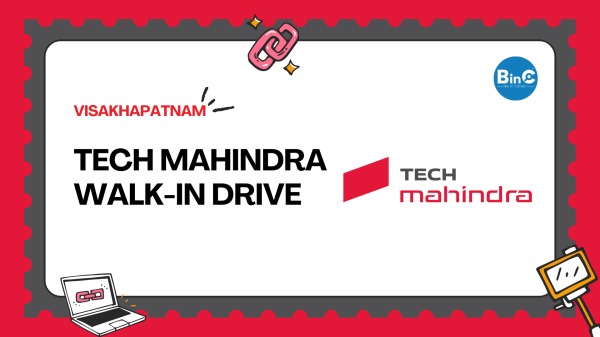 Tech Mahindra mega walk-in drive for freshers in Vizag Visakhapatnam for voice and non-voice roles
