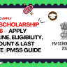 PM Scholarship 2026 – Apply Online, Eligibility, Amount & Last Date