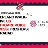 Sutherland Walk-In Drive 2026 in Hyderabad for US Healthcare Voice Process. Freshers and experienced candidates can attend. Explore Details.