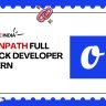 OwnPath Studios hiring Full Stack Developer Intern – Remote India. Students/Freshers. Skills: React, Node.js, JavaScript. Clients: Philips,