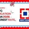 HDFC Bank education loan 2026: interest rate 9.55%, up to ₹150 lakh for India & abroad. Eligibility, documents, how to apply online. Complete guide.