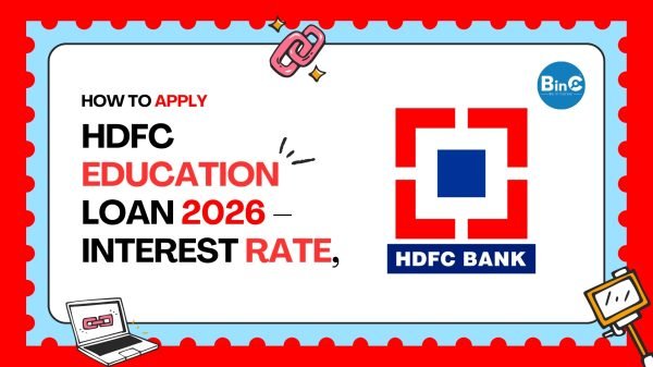 HDFC Bank education loan 2026: interest rate 9.55%, up to ₹150 lakh for India & abroad. Eligibility, documents, how to apply online. Complete guide.