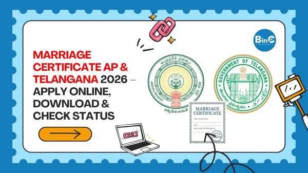 Marriage Certificate AP & TS 2026 – Apply Online