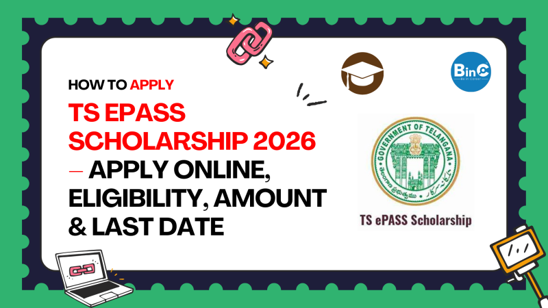 TS ePASS Scholarship 2026 – Apply Online, Eligibility, Amount