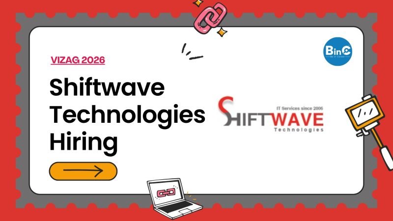 Shiftwave Technologies hiring PPC Analyst in Visakhapatnam. 2–4 years PPC/digital marketing experience. 18-year-old agency. Full-time