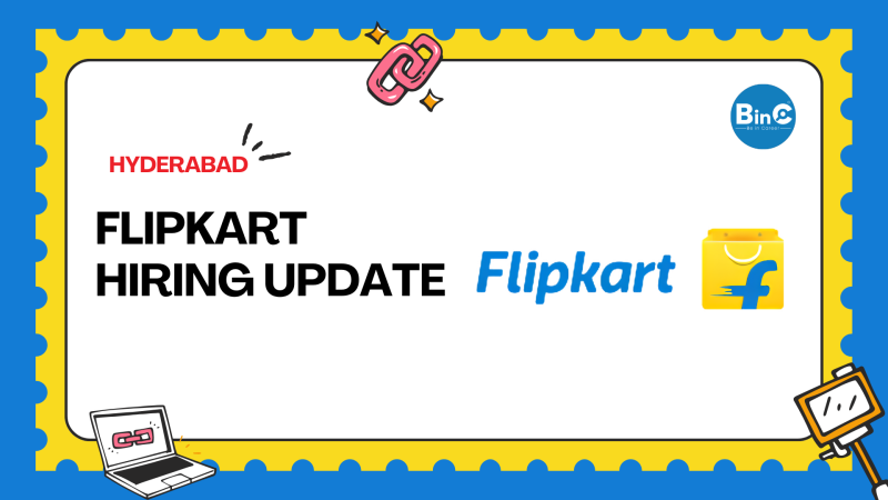Flipkart hiring Operations Executive in Hyderabad for e-commerce operations freshers welcome