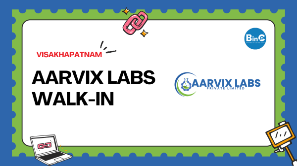 Aarvix Labs walk-in interview in Visakhapatnam for B.Pharmacy production freshers API pharma on 11 August 2026