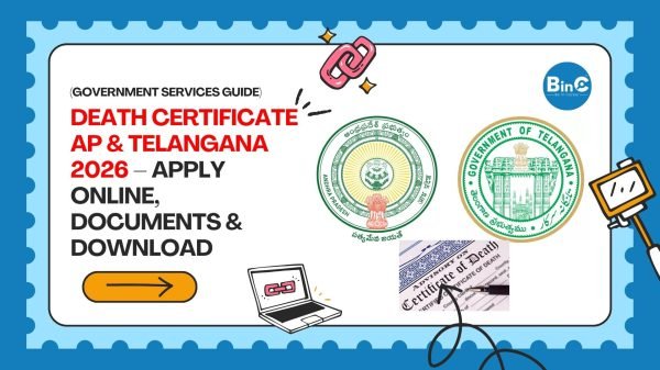 Death Certificate AP & Telangana 2026 – Apply Online
