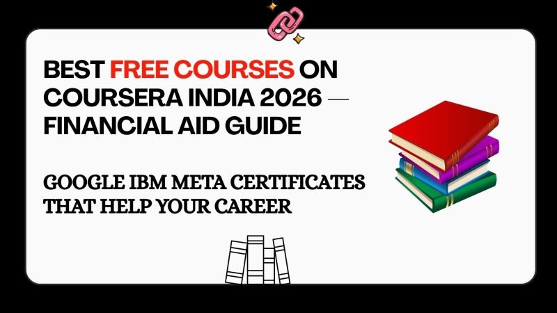 Best free Google certifications India 2026 — Digital Marketing Data Analytics IT Support UX Design AI Essentials which ones actually help your resume salary guide for students and freshers