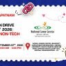 Free job fair in Visakhapatnam at Andhra University on 23 Sep 2026 — 1,075 openings. No registration, directly attend.