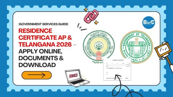 Residence Certificate AP & Telangana 2026 – Apply Online