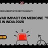 iran war medicine prices india 2026 pharma raw material cost rise antibiotics vitamins paracetamol api shortage strait of hormuz shipping disruption nppa drug price hike