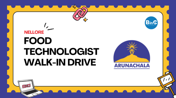 Arunachala Logistics walk-in interview in Nellore for Food Technologists freshers
