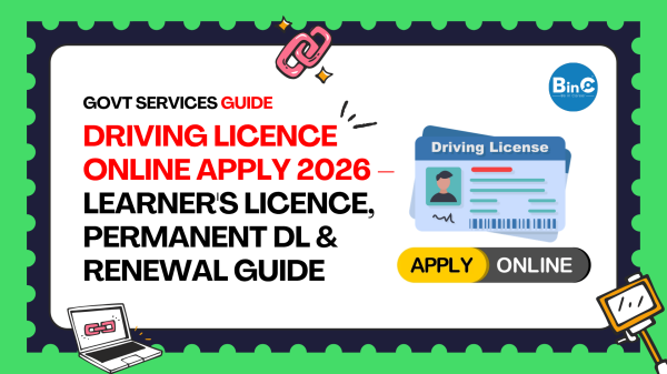 Driving Licence Online Apply 2026 – Renewal Guide