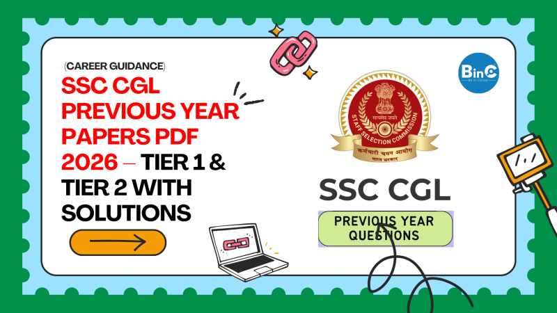 SSC CGL Previous Year Papers PDF 2026 – Tier 1 & Tier 2 with Solutions