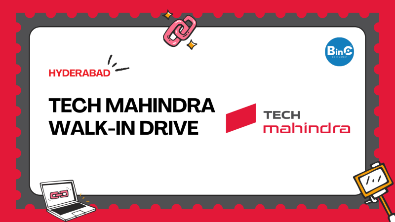 Tech Mahindra mega walk-in drive in Hyderabad Bahadurpally for Service Desk International Voice from 5 to 14 August 2026