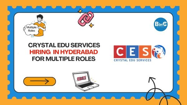 Crystal Edu Services Hiring 2026 Business Development Executive Educational Counsellor Jobs Hyderabad Ameerpet