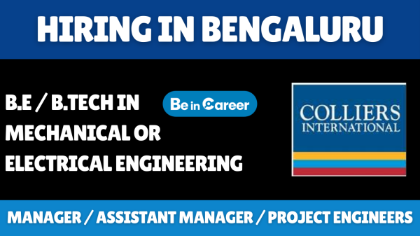 Colliers Bengaluru Job Openings