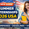 Find Summer Internships 2026 in the USA with this deep guide top roles, timelines, resume tips, CPT/visa basics, and interview strategy.