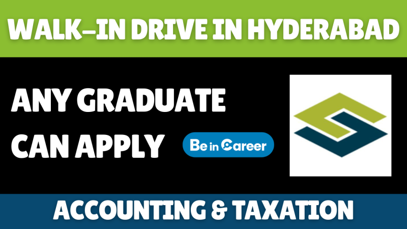 Citrin Cooperman Walk-In In Hyderabad For Accounting & Taxation