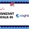 Cognizant TL walk-in hiring in Hyderabad - BinC Careers